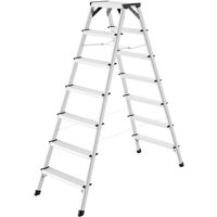 Hailo D60 StandardLine Doppelstufenleiter mit rutschsicheren geriffelten 2x7 Stufen Hailo D60 StandardLine Doppelstufenleiter mit rutschsicheren geriffelten 2x7 Stufen von Hailo
