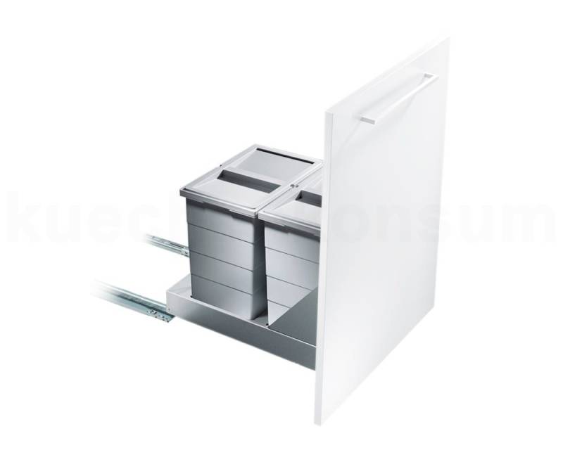 Hailo Einbaumülleimer Hailo Abfallsammler 3616411 TB Slide Bottom-Mount 2x 24 Liter, Hailo Abfallsammler 3616411 TB Slide Bottom-Mount 2x 24 Liter Hailo Einbaumülleimer Hailo Abfallsammler 3616411 TB Slide Bottom-Mount 2x 24 Liter, Hailo Abfallsammler 3616411 TB Slide Bottom-Mount 2x 24 Liter von Hailo