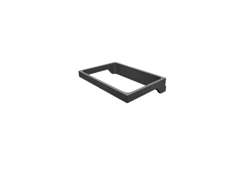 Hailo Einbaumülleimer Hailo Halter 3603951 für Inneneimer 1129889 d.grau 2,5 L 152x115x30 mm von Hailo