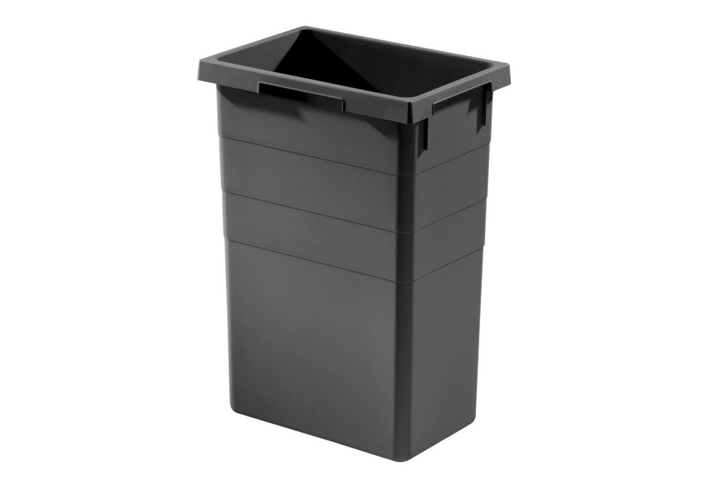 Hailo Einbaumülleimer Hailo Inneneimer 1132999 dunkelgrau 38 Liter 378 x 261 x 522 mm Hailo Einbaumülleimer Hailo Inneneimer 1132999 dunkelgrau 38 Liter 378 x 261 x 522 mm von Hailo