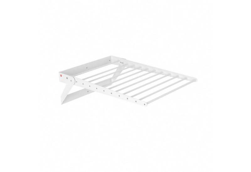 Hailo Einbaumülleimer Hailo Wäschetrockner 3271901 Laundry Area LA Slide klappbar weiß, weiß klappbar stabil einfache Wandmontage Laundry Area von Hailo
