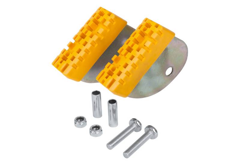 Hailo Klapptritt Hailo Schwenkfuß-Set in signalgelb Hailo Klapptritt Hailo Schwenkfuß-Set in signalgelb von Hailo