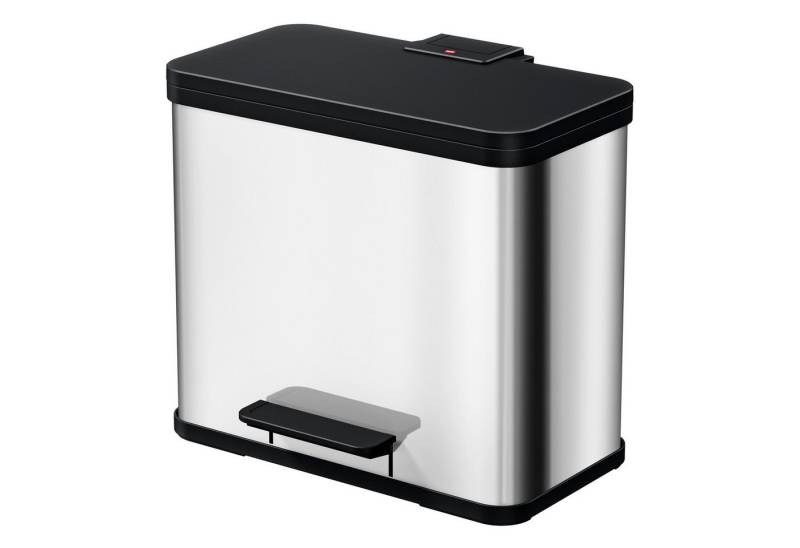 Hailo Klapptritt Hailo Tret-Abfalltrenner Öko trio Plus L Edelstahl von Hailo