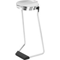 Hailo MSS DESIGN XXXL 0912-030 Müllsackständer 120l Stahl (Ø x H) 355mm x 990mm Silber, Schwarz N von Hailo