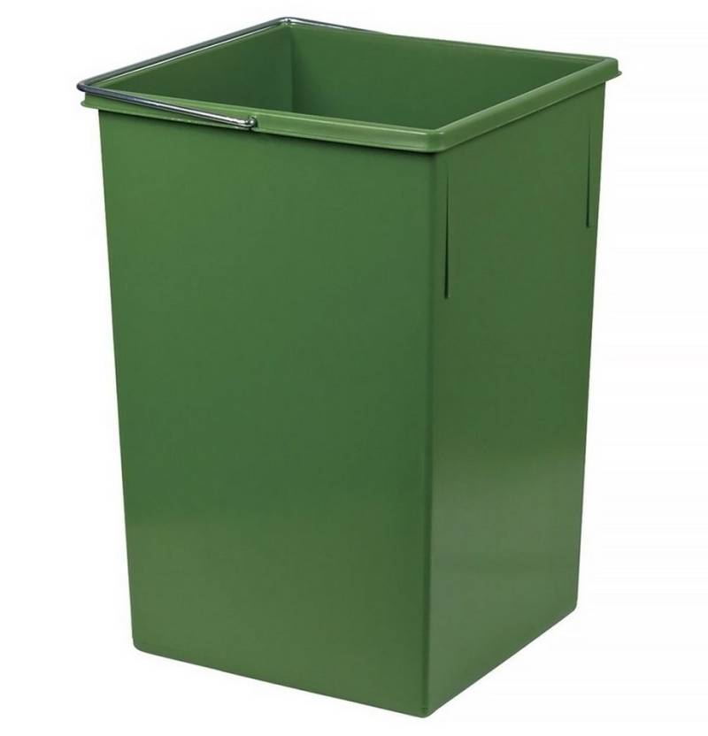 Hailo Mülleimer Inneneimer 1073259 grün 15 Liter, für Tandem Einbau-Abfallsammlersystem von Hailo