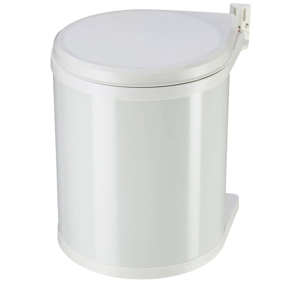 Hailo Mülleimer Schrank-Mülleimer Compact-Box Weiß 15 L Größe M 3555-001 von Hailo