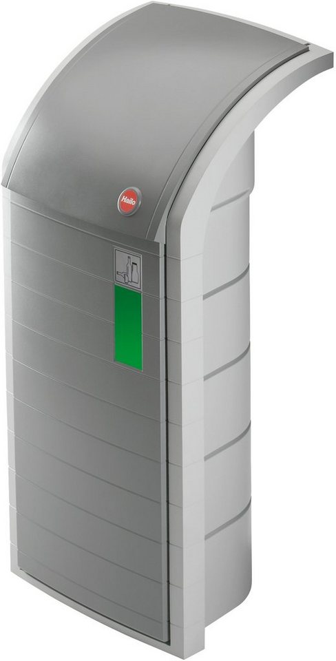Hailo Müllsackständer ProfiLine WSB Design XXXL, 120 Liter, grau, Wertstoffsammler von Hailo
