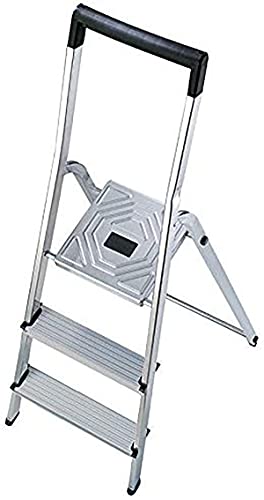NUEVO 2024 - Escalera de tijera de aluminio L40 EasyClix (4 peldaños) von Hailo