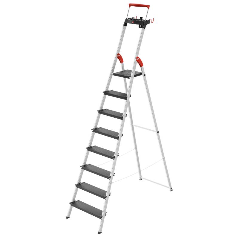 Hailo Stehleiter 'L100 TopLine' Aluminium 8 Stufen von Hailo