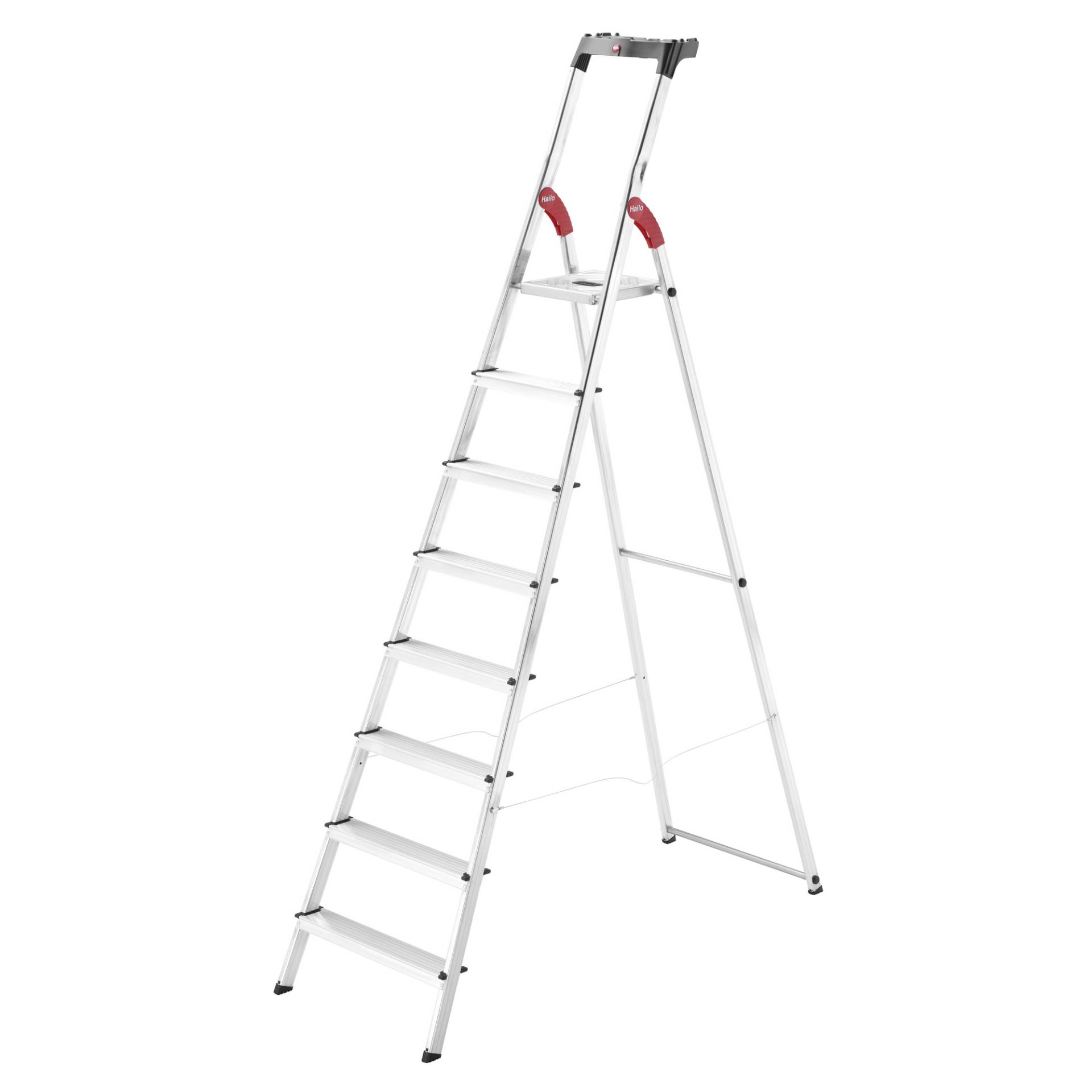 Hailo Stehleiter 'L60 StandardLine' 8 Stufen silbern 253 cm Hailo Stehleiter 'L60 StandardLine' 8 Stufen silbern 253 cm von Hailo