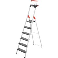 Hailo Stufen-Stehleiter L100 TopLine, Standhöhe 1,28 m von Hailo
