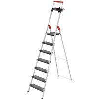 Hailo Stufen-Stehleiter L100 TopLine, Standhöhe 1,50 m von Hailo