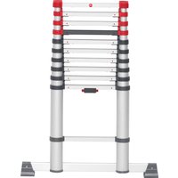 Hailo Teleskopleiter "FlexLine" Alu-Sicherheits-Teleskopleiter 11 Sprossen Hailo Teleskopleiter "FlexLine" Alu-Sicherheits-Teleskopleiter 11 Sprossen von Hailo