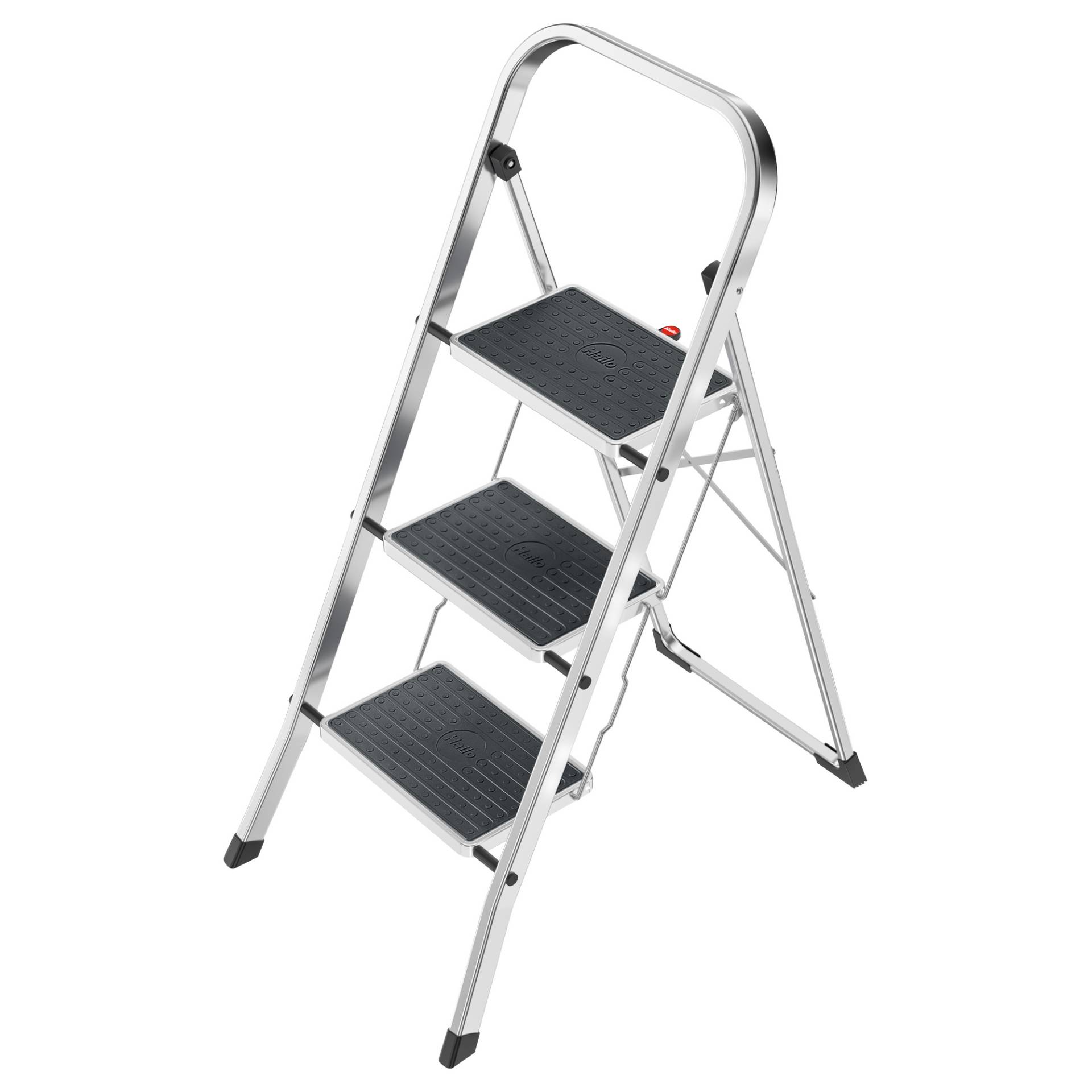 Hailo Trittleiter 'K70 StandardLine' 3 Stufen, silbern 70 cm Hailo Trittleiter 'K70 StandardLine' 3 Stufen, silbern 70 cm von Hailo