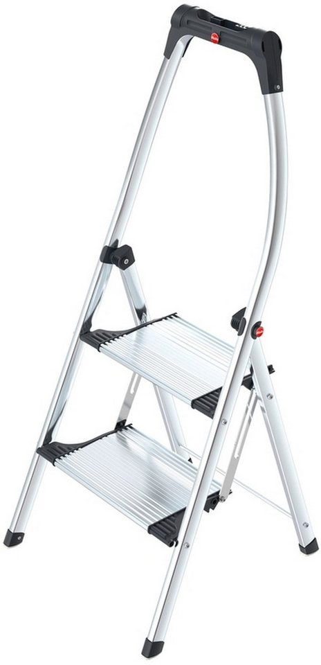 Hailo Vielzweckleiter Klapptritt LivingStep Comfort plus 2 Stufen mit Soft-Grip Sohle Hailo Vielzweckleiter Klapptritt LivingStep Comfort plus 2 Stufen mit Soft-Grip Sohle von Hailo