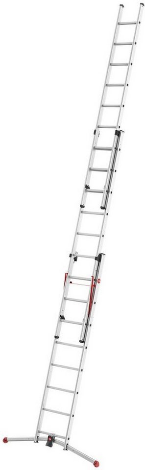 Hailo Vielzweckleiter Sprossenleiter S100 Hailo ProfiLOT 3x9 von Hailo