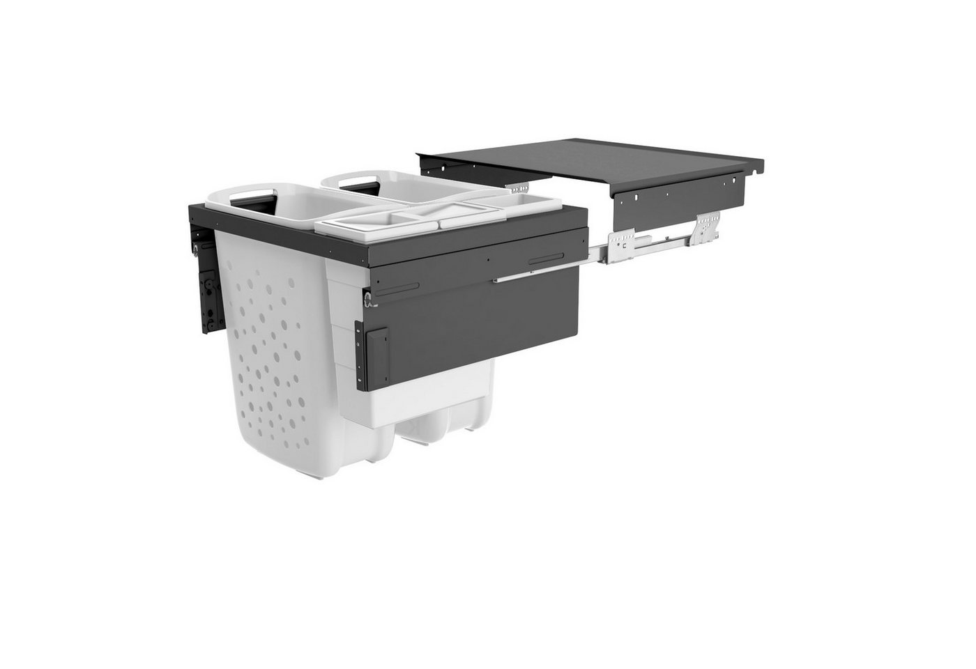 Hailo Wäschekorb Hailo Wäschesammler 3270831 Laundry Carrier 60 LC Slide SC 80 Liter, Wäschebehälter 2 x 33 l, Zusatzbehälter 1 x 12 l, 1 x 2,5 l Hailo Wäschekorb Hailo Wäschesammler 3270831 Laundry Carrier 60 LC Slide SC 80 Liter, Wäschebehälter 2 x 33 l, Zusatzbehälter 1 x 12 l, 1 x 2,5 l von Hailo
