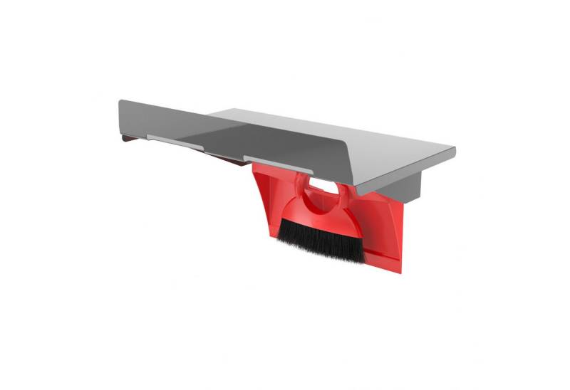 Hailo Wäschekorb Hailo Universalablage 3271811 dunkelgrau mit Kehrset rot von Hailo