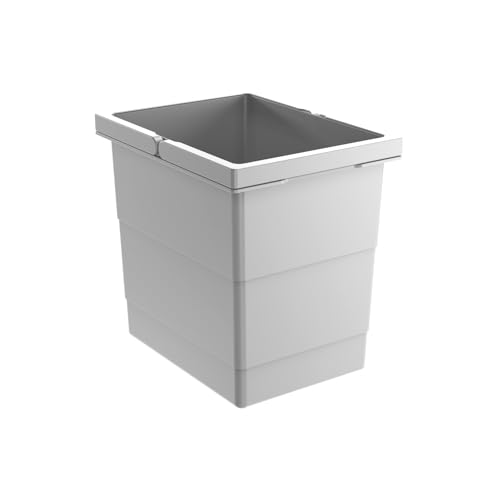 Hailo 6,5 Liter Inneneimer 1107289 Kunststoff hellgrau | Mülleimer Einsatz mit 2 Henkeln | 226 x 174 x 200 mm | Ersatz-Inneneimer für Abfallsysteme | Robustes Material | Passgenau für viele Modelle Hailo 6,5 Liter Inneneimer 1107289 Kunststoff hellgrau | Mülleimer Einsatz mit 2 Henkeln | 226 x 174 x 200 mm | Ersatz-Inneneimer für Abfallsysteme | Robustes Material | Passgenau für viele Modelle von Hailo