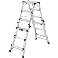 Stehleiter double 4 bis 6 Stufen - Maximale Arbeitshöhe 2.87m - 8655-107 Stehleiter double 4 bis 6 Stufen - Maximale Arbeitshöhe 2.87m - 8655-107 von Hailo