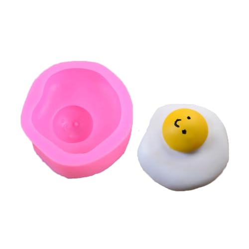 Haione Eier Silikon Fondant Form Schokolade Kuchen Dekoration Backwerkzeuge für DIY Keks Eiswürfel Kerze Süßigkeiten Seife (#1) von Haione