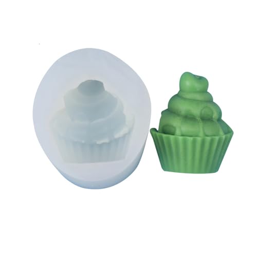 Haione Eiscreme Silikon Fondant Form Schokolade Kuchen Dekoration Backwerkzeuge für DIY Keks Eiswürfel Kerze Süßigkeiten Seife (#3) von Haione