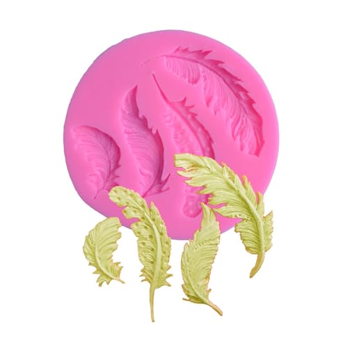 Haione Federn Silikon Fondant Form Schokolade Kuchen Dekoration Backwerkzeuge für DIY Keks Eiswürfel Kerze Süßigkeiten Seife Haione Federn Silikon Fondant Form Schokolade Kuchen Dekoration Backwerkzeuge für DIY Keks Eiswürfel Kerze Süßigkeiten Seife von Haione