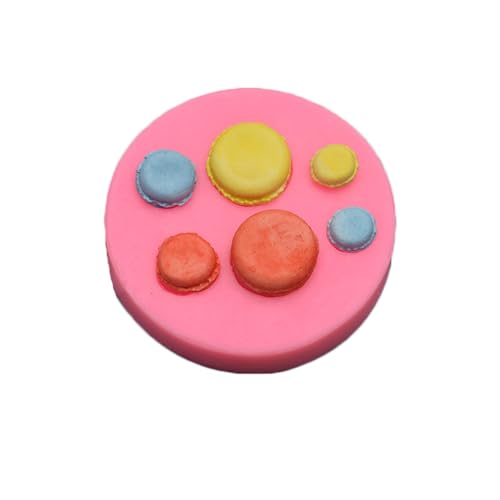 Haione Makaron Silikon Fondant Form Schokolade Kuchen Dekoration Backwerkzeuge für DIY Keks Eiswürfel Kerze Süßigkeiten Seife Haione Makaron Silikon Fondant Form Schokolade Kuchen Dekoration Backwerkzeuge für DIY Keks Eiswürfel Kerze Süßigkeiten Seife von Haione
