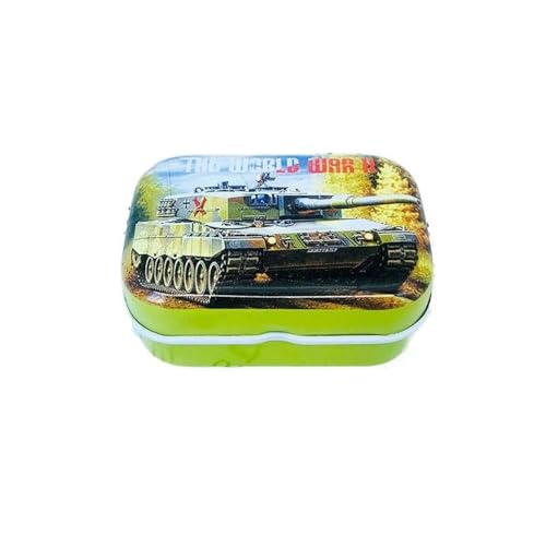 Haione Mini-Blechdose mit Deckel für Frauen, rechteckige Eisentasche, Tee, Mini-Metallboxen, tragbare Aufbewahrungsbehälter für Süßigkeiten, Münzen, Schlüssel, Perlen, Ohrstöpsel, Schmuck (#10) Haione Mini-Blechdose mit Deckel für Frauen, rechteckige Eisentasche, Tee, Mini-Metallboxen, tragbare Aufbewahrungsbehälter für Süßigkeiten, Münzen, Schlüssel, Perlen, Ohrstöpsel, Schmuck (#10) von Haione