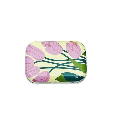 Haione Mini-Blechdose mit Deckel für Ölgemälde, Blumen, rechteckig, Eisentasche, Tee, Mini-Metallboxen, tragbare Aufbewahrungsbehälter für Süßigkeiten, Münzen, Schlüssel, Perlen, Ohrstöpsel, Schmuck Haione Mini-Blechdose mit Deckel für Ölgemälde, Blumen, rechteckig, Eisentasche, Tee, Mini-Metallboxen, tragbare Aufbewahrungsbehälter für Süßigkeiten, Münzen, Schlüssel, Perlen, Ohrstöpsel, Schmuck von Haione