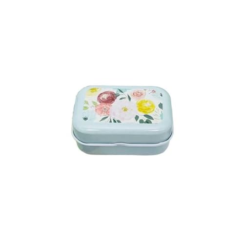Haione Mini-Blumen-Blechdose mit Deckel für Frauen, rechteckige Eisentasche, Tee, Mini-Metallboxen, tragbare Aufbewahrungsbehälter für Süßigkeiten, Münzen, Schlüssel, Perlen, Ohrstöpsel, Schmuck (#11) Haione Mini-Blumen-Blechdose mit Deckel für Frauen, rechteckige Eisentasche, Tee, Mini-Metallboxen, tragbare Aufbewahrungsbehälter für Süßigkeiten, Münzen, Schlüssel, Perlen, Ohrstöpsel, Schmuck (#11) von Haione