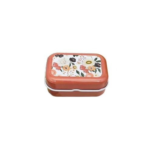 Haione Mini-Blumen-Blechdose mit Deckel für Frauen, rechteckige Eisentasche, Tee, Mini-Metallboxen, tragbare Aufbewahrungsbehälter für Süßigkeiten, Münzen, Schlüssel, Perlen, Ohrstöpsel, Schmuck (#2) Haione Mini-Blumen-Blechdose mit Deckel für Frauen, rechteckige Eisentasche, Tee, Mini-Metallboxen, tragbare Aufbewahrungsbehälter für Süßigkeiten, Münzen, Schlüssel, Perlen, Ohrstöpsel, Schmuck (#2) von Haione