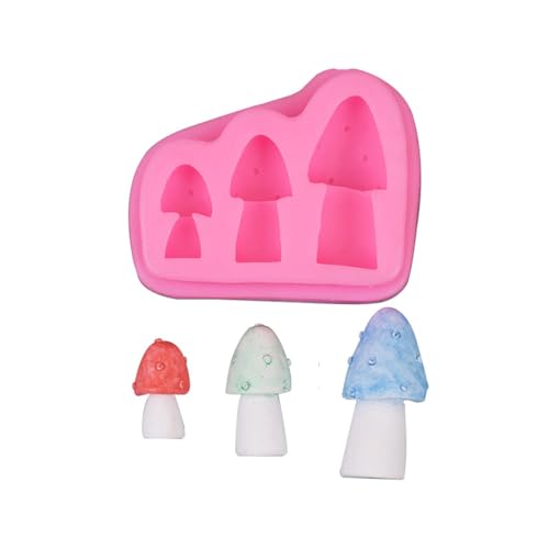 Haione Pilz Silikon Fondant Form Schokolade Kuchen Dekoration Backwerkzeuge für DIY Keks Eiswürfel Kerze Süßigkeiten Seife Haione Pilz Silikon Fondant Form Schokolade Kuchen Dekoration Backwerkzeuge für DIY Keks Eiswürfel Kerze Süßigkeiten Seife von Haione