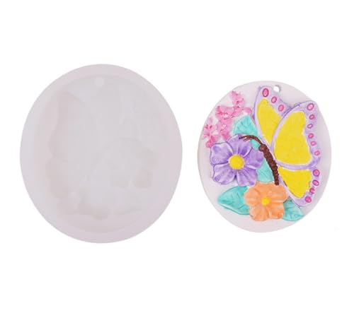 Haione Schmetterling Silikon Fondant Form Schokolade Kuchen Dekoration Backwerkzeuge für DIY Keks Eiswürfel Kerze Süßigkeiten Seife von Haione