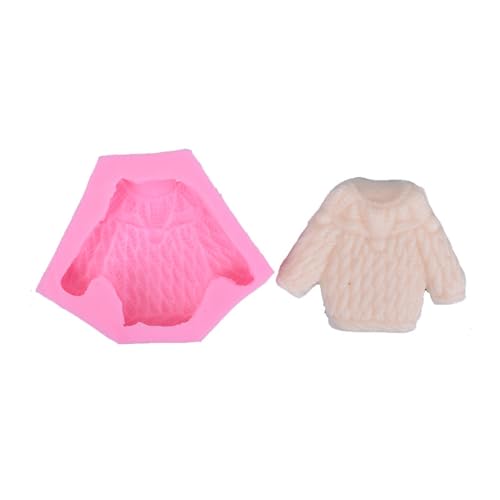 Haione Strickpullover Silikon Fondant Form Schokolade Kuchen Dekoration Backwerkzeuge für DIY Keks Eiswürfel Kerze Süßigkeiten Seife Haione Strickpullover Silikon Fondant Form Schokolade Kuchen Dekoration Backwerkzeuge für DIY Keks Eiswürfel Kerze Süßigkeiten Seife von Haione
