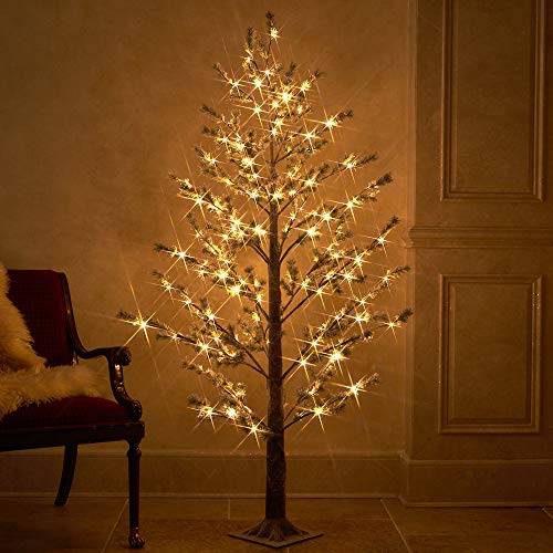 Hairui Vorbeleuchtete Kiefer-Schnee wischte 180CM 126LED Stecker innen im Freien ab von Hairui