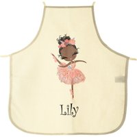 Personalisierte Ballerina Schürze Personalisiert Mit Namen Oder Initialen Erwachsene Und Kind Größe Verfügbar Groß Zum Schutz Der Kleidung Beim von Hairyworm