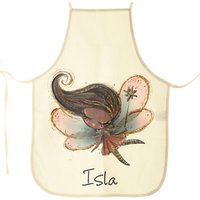 Personalisierte Fee Schürze, Personalisiert Mit Namen Oder Initialen Für Erwachsene Und Kinder, Ideal Zum Backen Kochen von Hairyworm