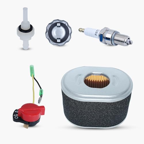 Luftfilter Kraftstofftankdeckel Gemeinsamer Filterschalter Tune Up Kit für Honda GX160 GX200 GX 160 200 5.5HP 6.5HP Benzinmotor Generator von HAISHINE