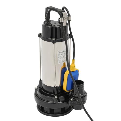 Tauchpumpe, Schmutzwasserpumpe mit Schwimmerschalter, 1500W 220V, 2850 U/min, 36006 L/h Förderleistung, Förderhöhe 22 m, Eintauchtiefe 20–30 m, Tauchpumpe schmutzwasser, 50 x 25 x 23 cm Tauchpumpe, Schmutzwasserpumpe mit Schwimmerschalter, 1500W 220V, 2850 U/min, 36006 L/h Förderleistung, Förderhöhe 22 m, Eintauchtiefe 20–30 m, Tauchpumpe schmutzwasser, 50 x 25 x 23 cm von Haitiahote