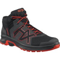 Freizeitschuh CONNEXIS Go GTX mid Gr.10(45) schwarz/rot Mikrofaser/Textil von Haix