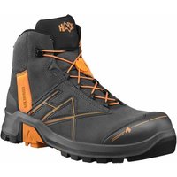 Haix - connexis Safety+ gtx mid grau/orange Gr. 8½ - Grau von Haix