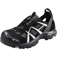 Haix Sandale schwarz/silber Black Eagle Safety 61 Low ESD, S1P, EU-Schuhgröße: 49 von Haix