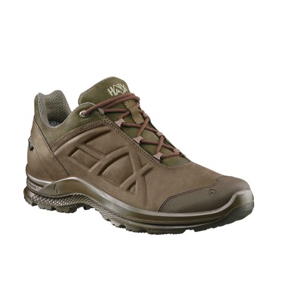 Halbschuh BLACK EAGLE Nature GTX low, braun/grün, Größe UK 10.5 / EU 45 von Haix