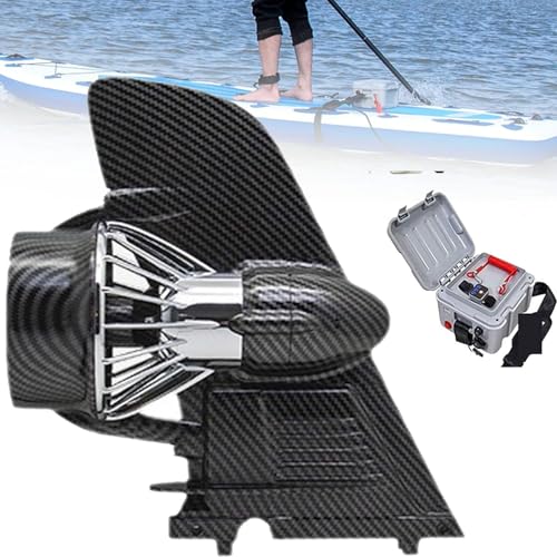 24-V-Kajak-Surfbrett, Wiederaufladbares Jet-Surfbrett-Kit, Stand-Up-Board-Paddle-Board-Finne, Elektrischer Surfbrett-Flossen-Propeller, Einstellbare Geschwindigkeit von HajMyrdonyx
