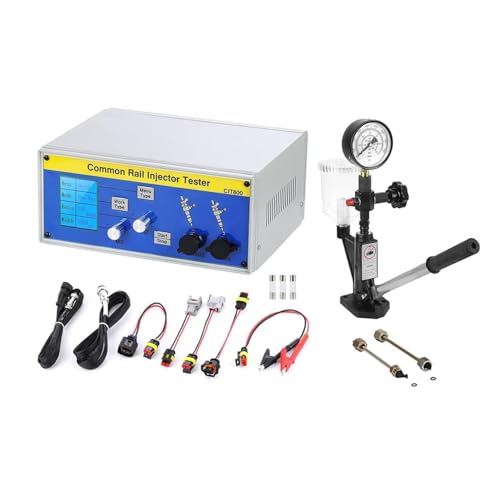 Common-Rail-Injektor-Prüfgerät Kraftstofftester, Multifunktionsdetektor, S60h-Injektor-Validator, Elektromagnetischer Injektor-Treibertester, Diesel-Antrieb Kraftstoff-Reparaturwerkzeug von HajMyrdonyx