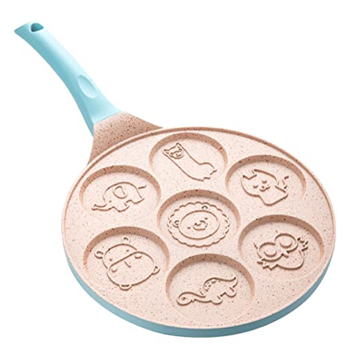 Hajimia Pancake -Pfannkuchen -Rippchen -Pfannkuchen -Pfannkuchen -Schimmelpilze Nicht -Stick -Tierpfanne Blue Breating Pan von Hajimia