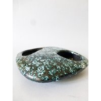 Vintage Mid-Century Ikebana Keramik Vase von HajniVintage