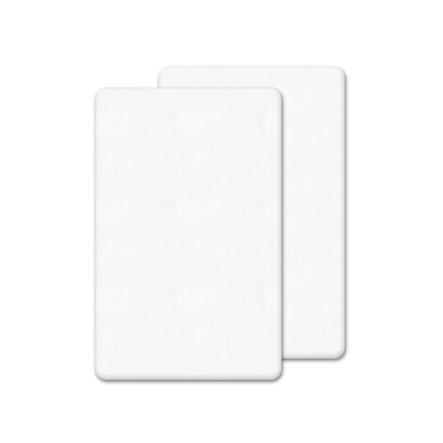 Spannbettlaken für Kinderbett, 2er-Pack (90 x 50 cm), hypoallergen, ultraweich, gebürstete Mikrofaser, Öko-Tex-Standard, bequem und atmungsaktiv, für Mädchen und Jungen (Weiß, 90 x 50 cm) von Hajran Linen