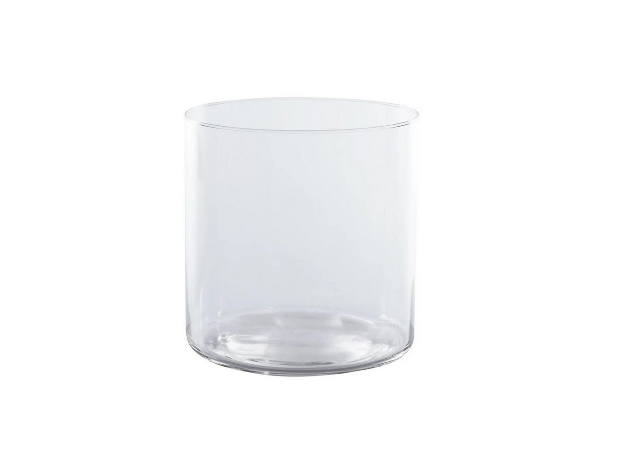 Hakbijl Glass Deko-Glas, Transparent H:19cm D:19cm Glas von Hakbijl Glass